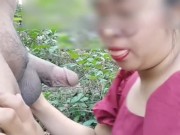 Naligaw Sa Gitna ng Trail Kaya Nagpa Iyot muna sa Tour Guide - Pinay Risky Public Kantutan 1/16