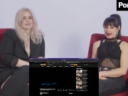 Hotties Watching Lesbian Porn 10/16