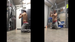 Public piss humping