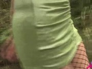 Big Tit Hooker - Super Natural Huge Tits - (Cassandra Calogera) (Busty, Large Fishnet Pantyhose, Boo 3/16