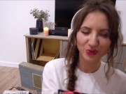 Polska szkoła obciągania, napalona studentka w akcji 3/16