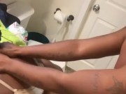 Fucking before shower