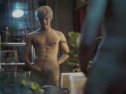 Standing masturbation then cum 12/16