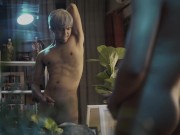 Standing masturbation then cum 13/16