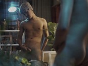 Standing masturbation then cum 8/16