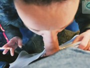 POV - giving me a blowjob while smoking a cigarette 9/16