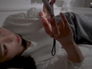 おまんこ壊れちゃう♡電マ挿入で痙攣ガチイキ(日本人素人)거대한 진동기 삽입 경련♡함께 자위 1/16