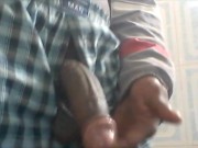 Epic Fail... Tired to fuck a fruit but ended up playing with my BigBlacBoyDick 11/16