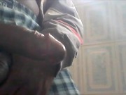 Epic Fail... Tired to fuck a fruit but ended up playing with my BigBlacBoyDick 14/16