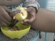 Epic Fail... Tired to fuck a fruit but ended up playing with my BigBlacBoyDick 5/16