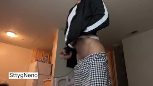 My stepfather wants to see me naked before fucking me hard until the morning after the party