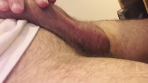 My longest masturbation and cumshot video so far, enjoy my uncut cock