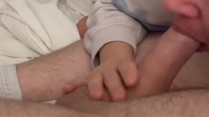 When Milf Step Mom Slurping on Your Cock
