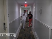 Artemis Fucks his #1 fan Big booty latina pussy was wet and so loud ft Picante Jenny 7/16