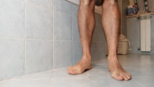 pissing on my underwear, then wear it again