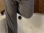 Masturbation Pissing