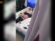 OMG, what are you doing? - This is what my stepsister does when she is alone at home! 1/16