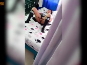 OMG, what are you doing? - This is what my stepsister does when she is alone at home! 15/16