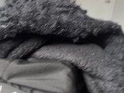 Showing Off My Long Black Cock With Morning Wood 2/16