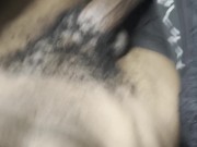 Showing Off My Long Black Cock With Morning Wood 3/16