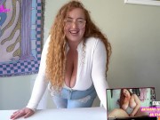 girlfriend walks in on you watching porn.. makes you worship cock instead JOI 8/16