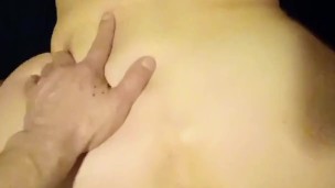 La rubia española me pongo a 4 para que me la meta rico y se corre en mi culo🔥🍌💦🤤