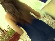 Horny Teen Anais Waters Her Plants and Pussy Until She's Soaking Wet! 10/16