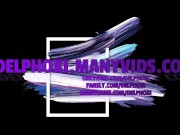 Sexy Tattooed Slut Using Hitachi Vibrator on Her Tight Pussy 1/16