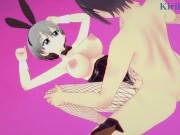 Hana Uzaki and I have intense sex in a secret room. - Uzaki-chan Wants to Hang Out! Hentai 11/16