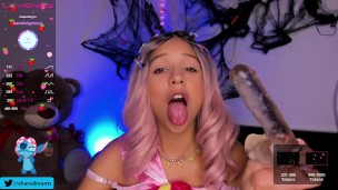 sucking a big ice cock with kawaii cosplay