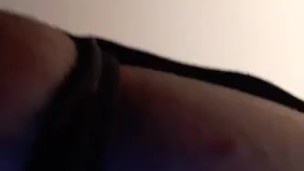 Cross dresser taking that huge dildo