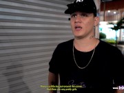 Rubia Tetona Sara Blonde es vista en discoteca, seducida y follada por seguidor afortunado 3/16