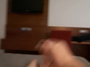 Stepbro cuming on my bed 13/16