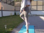 Huge squirt and full pussy of cum my best friend's wife - incredible morning 1/16