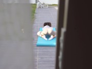 Huge squirt and full pussy of cum my best friend's wife - incredible morning 3/16