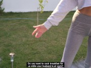 Huge squirt and full pussy of cum my best friend's wife - incredible morning 4/16