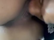Sweet tasting pussy sit on my face👅💦