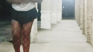 In public
