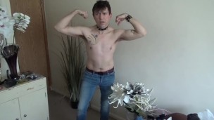 Muscle Worship Session & Cum with the Hottest Male Pornstar!