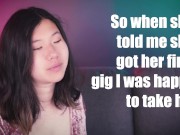 The photographer starts face fucking your girlfriend at her first photo shoot (trailer) 5/16