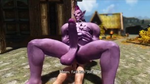 The Giant troll slave