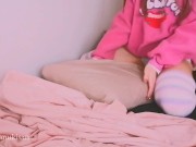 NNN is over! time to humping my pillow! Rubbing my clitoris with panties feels so good 3/16