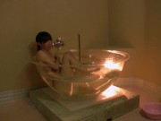 Japanese Amateur Boat Ride Leads to Hotel Foreplay and Bathing in the Smallest Weirdest Bath of Japan 14/16