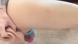 Sissy Kara Masturbates With Her Dildo