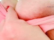 JOI and cum countdown under my bouncing boobs!