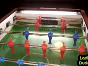 Femdom babes pegging guy with bottle 10/16