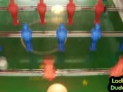 Femdom babes pegging guy with bottle 2/16