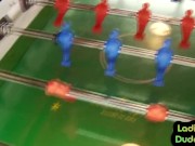 Femdom babes pegging guy with bottle 3/16