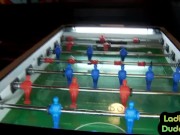 Femdom babes pegging guy with bottle 4/16