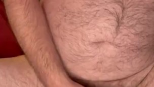 Hairy Dad Bod Big Dick Quick Jerk & Cum